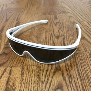 Made in France wrap cat eye sunglasses